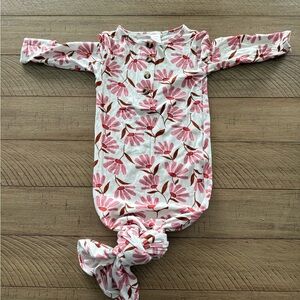 Lou Lou Floral Baby Knotted Gown